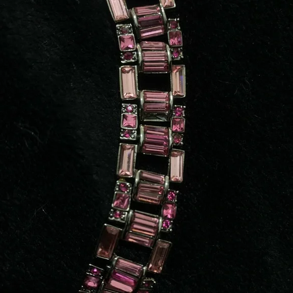 *Beautiful St. John Crystal Necklace $150 - Picture 2 of 2